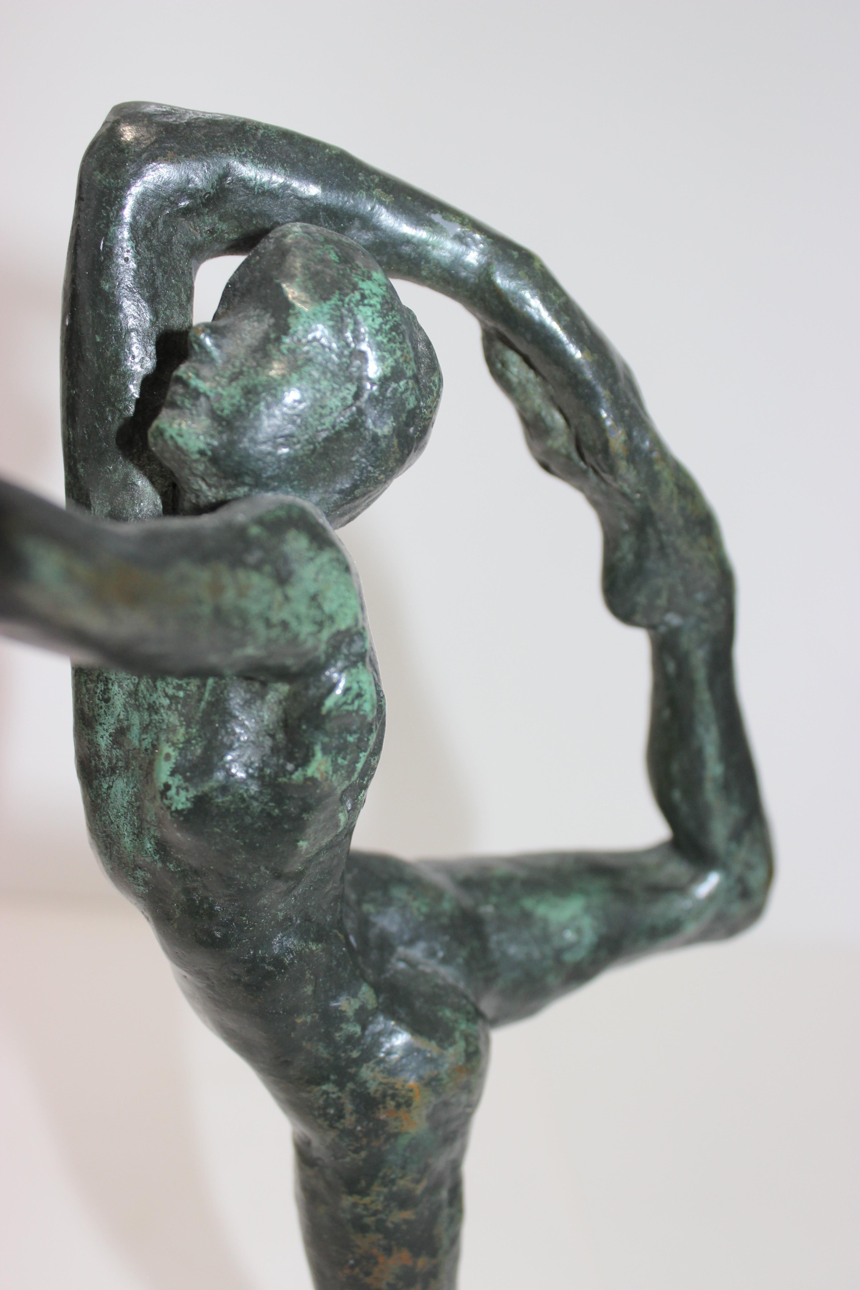 Auguste Rodin Style Bronze Sculpture of a Dancer In Good Condition In West Palm Beach, FL