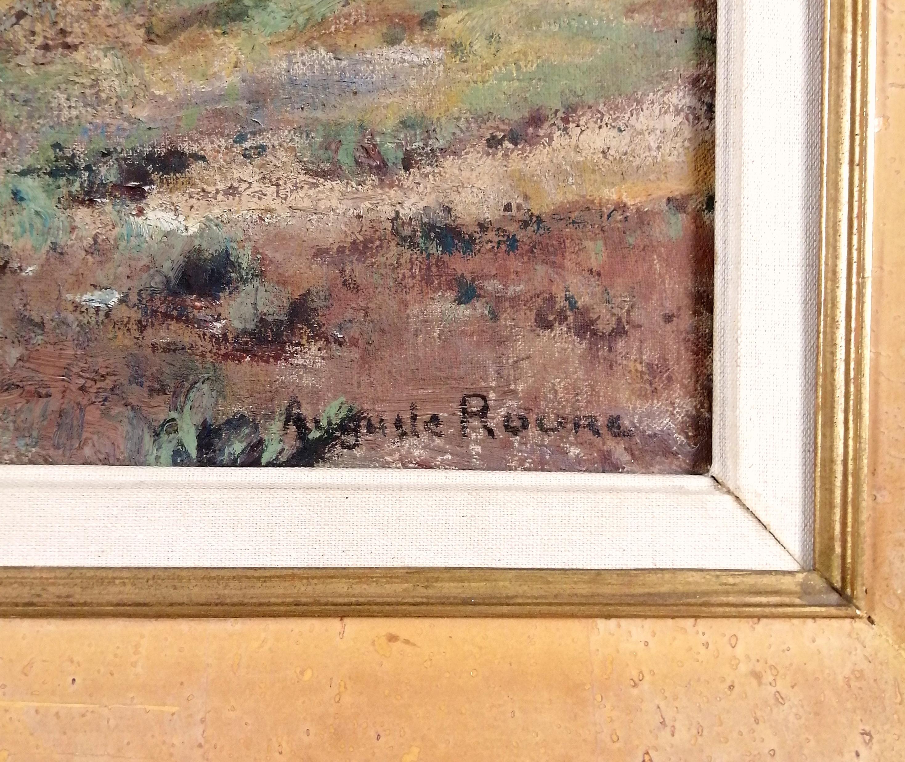 Provence Landscape - Early 20th Century Antique French Impressionist Painting 2
