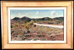 Provence Landscape - Early 20th Century Antique French Impressionist Painting