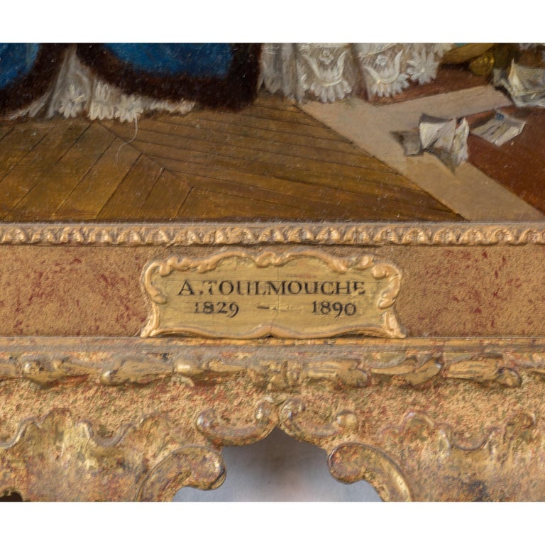 Auguste Toulmouche - The Love Letter For Sale at 1stdibs
