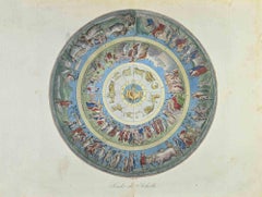 Shield of Achilles - Lithograph by Auguste Wahlen - 1844