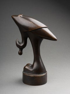 Agustín Cárdenas: «Giniguano» —escultura de bronce de un pájaro abstracto— 1974