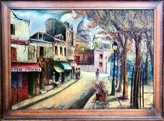Paris School Cityscape, Circle of Maurice Utrillo, La Mère Catherine Montmartre