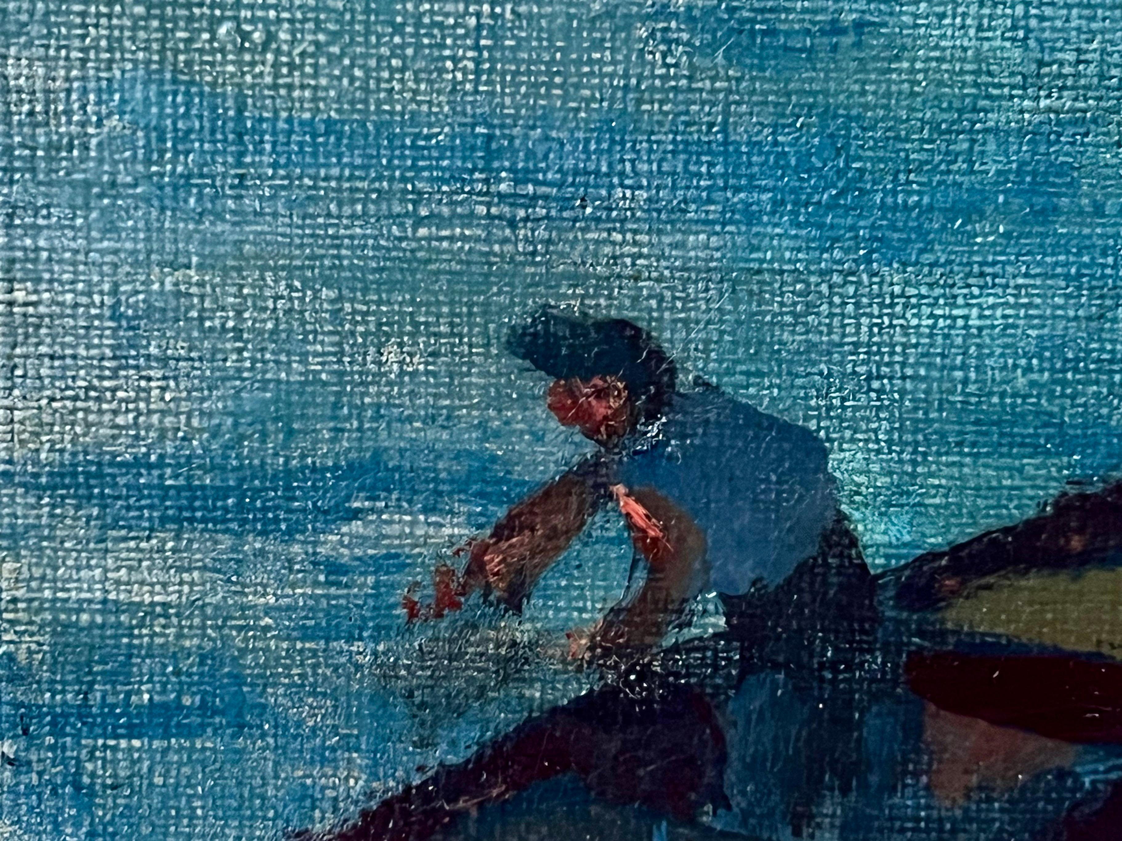 Quadro post impressionista francese - 