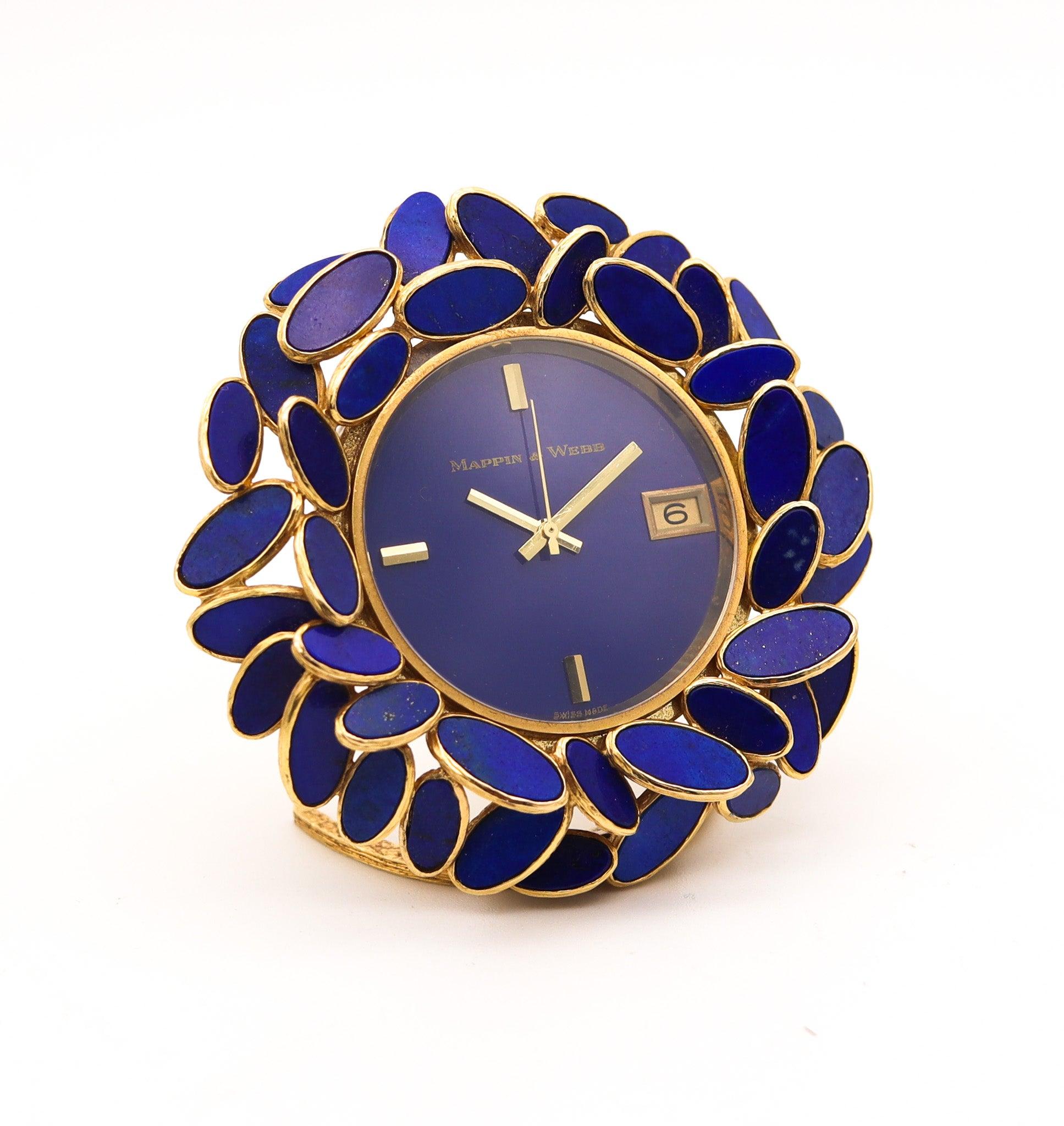 Donna AUGUSTIN JULIA PLANA 1960 Orologio da viaggio con pendente in oro massiccio 18 carati e lapis in vendita