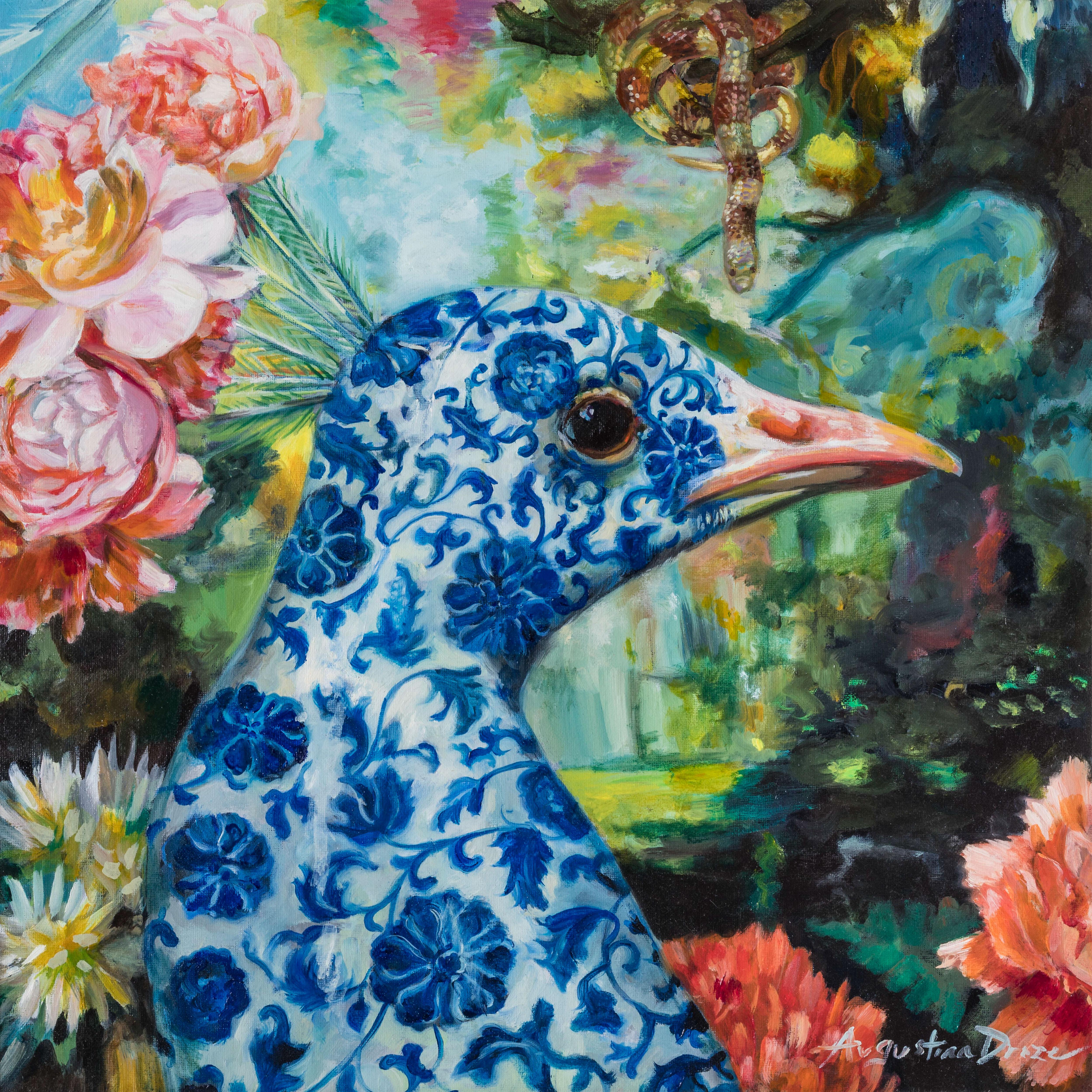 Augustina Droze Animal Painting - Decadent - 21st Century, Oil Painting, Realism, Animal world