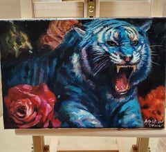 Reproach - 21st Century, Oil Painting, Realism, Animal world