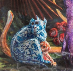 La Scoperta - 21° secolo, Pittura ad olio, Realismo, Mondo animale