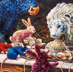 Voluntad y deseo - Siglo XXI, pintura al óleo, realismo, mundo animal