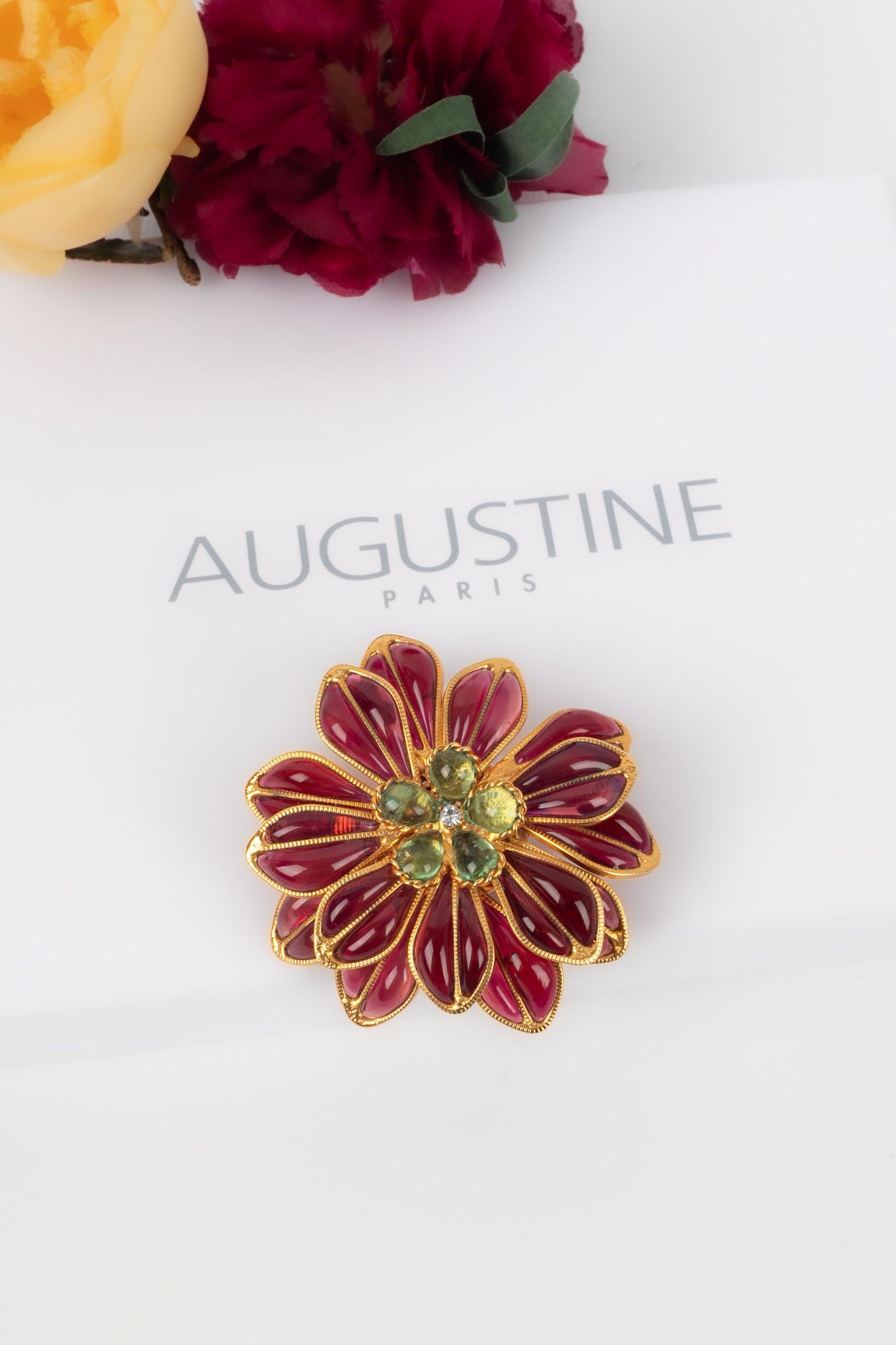 Augustine Brooch / Pendant in Glass Paste For Sale 2