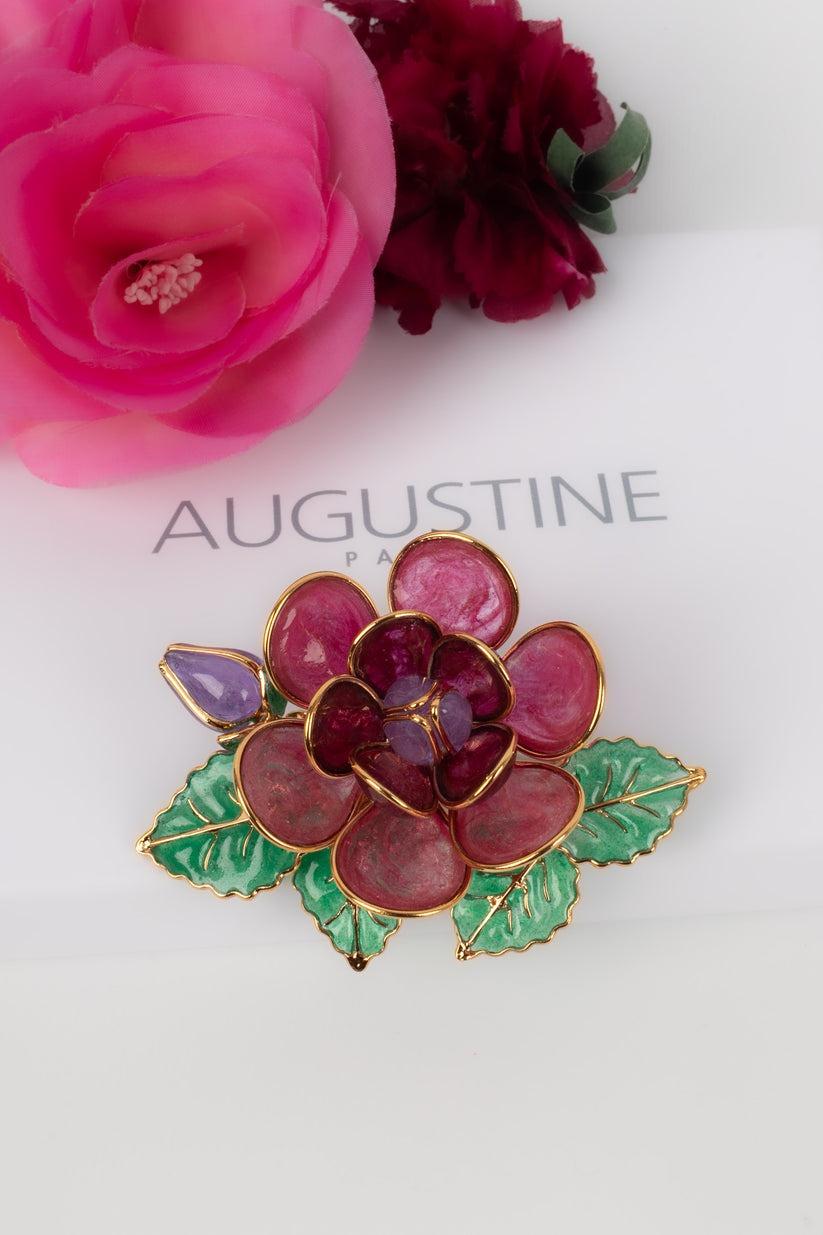 Augustine Brooch / Pendant in Glass Paste For Sale 3
