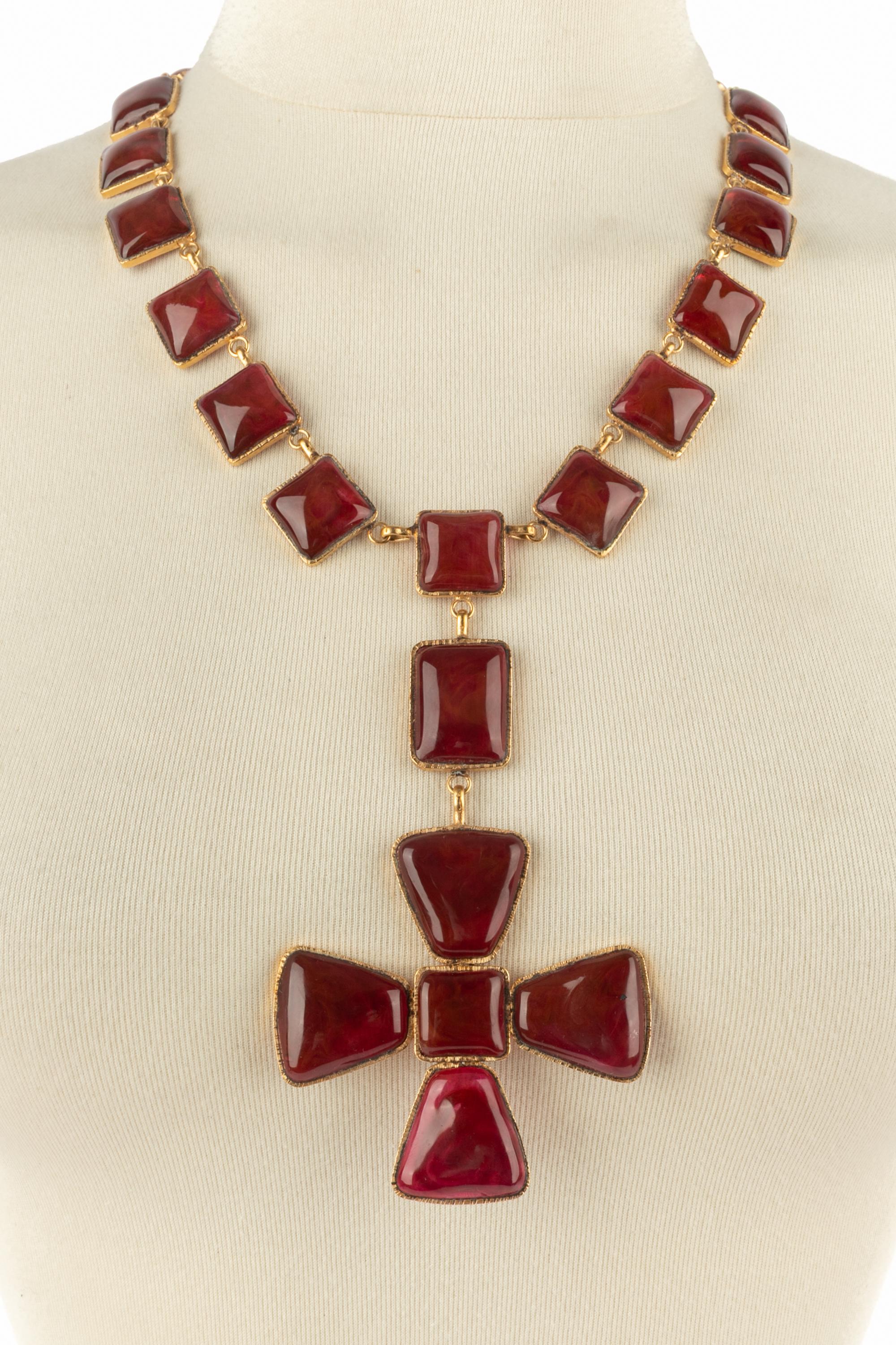 Collier croix Augustine en vente 6