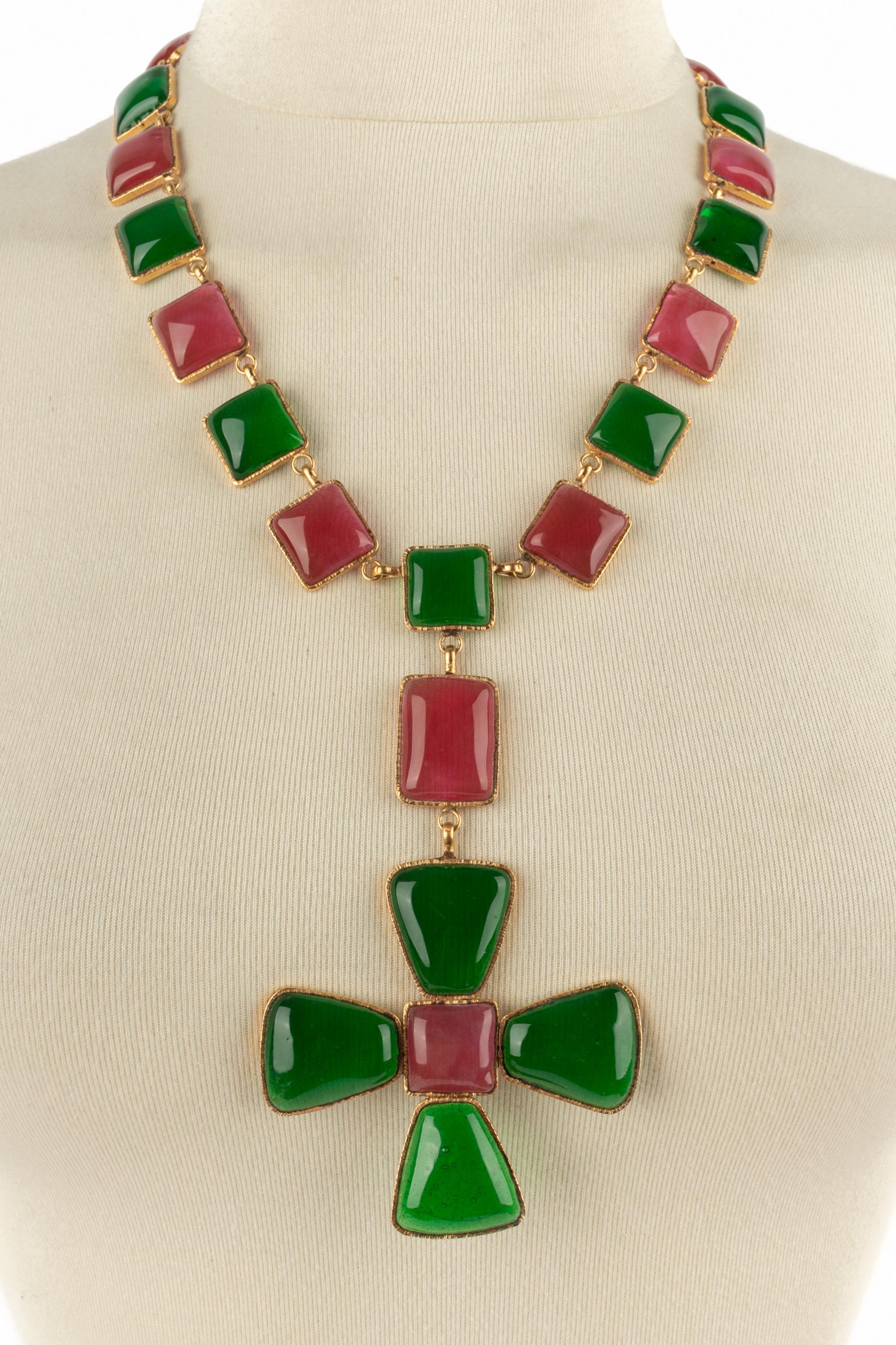 Augustinus Kreuz Halskette im Angebot 6