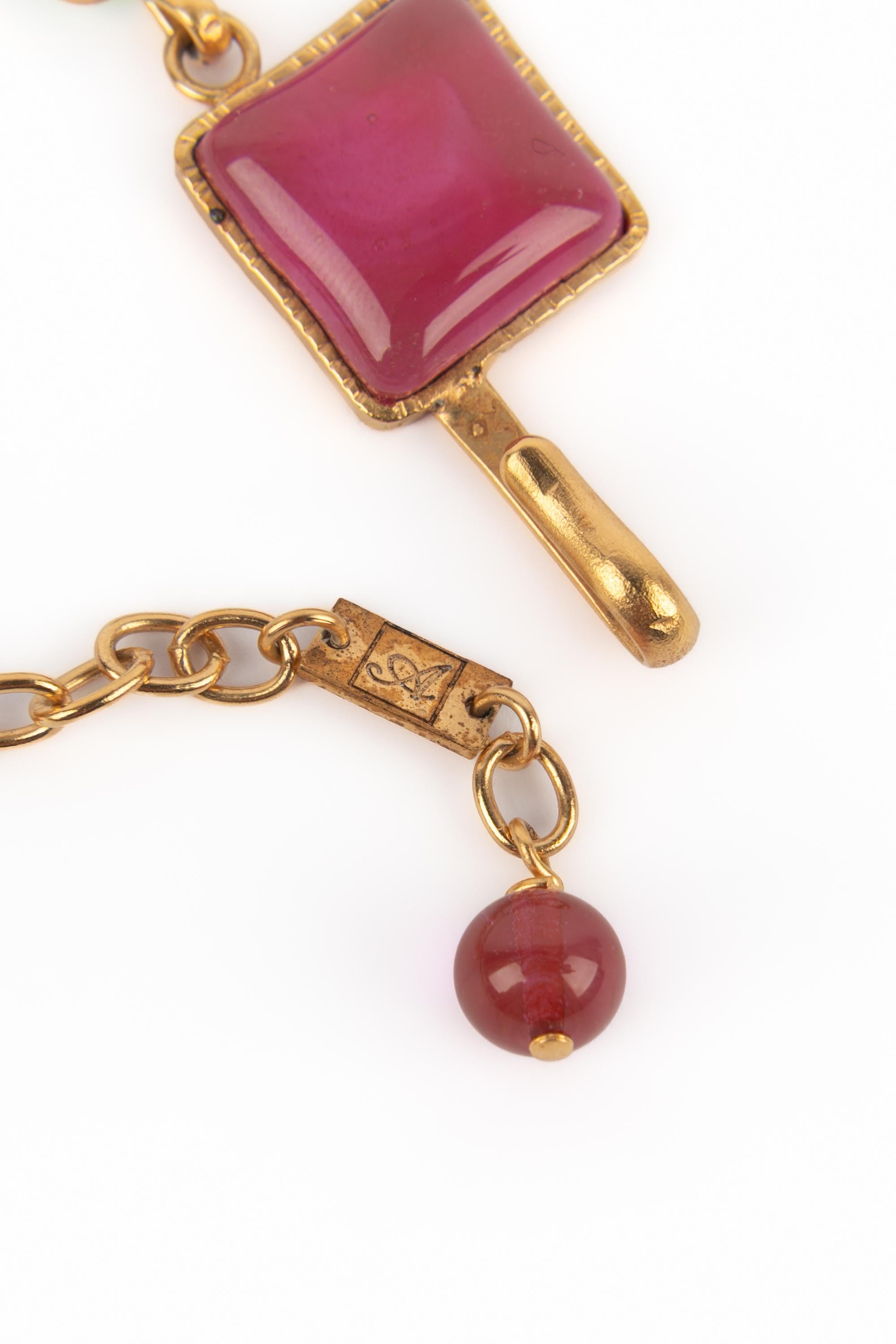 Augustinus Kreuz Halskette im Angebot 4