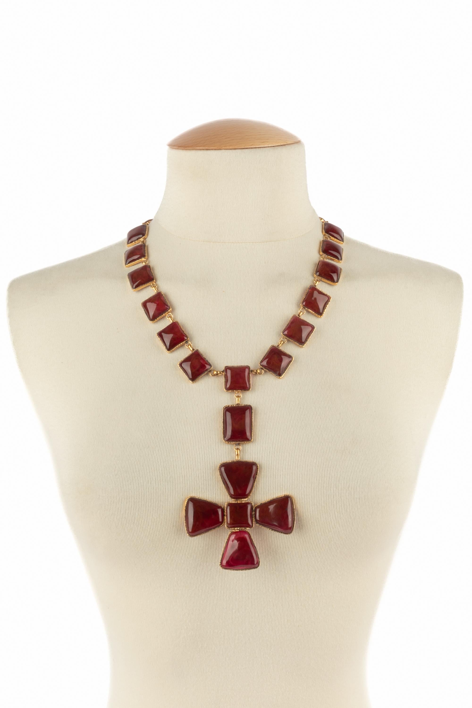 Collier croix Augustine en vente 5