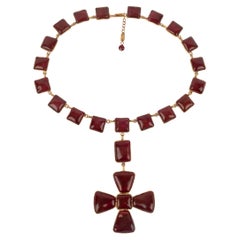 Collana con croce agostiniana