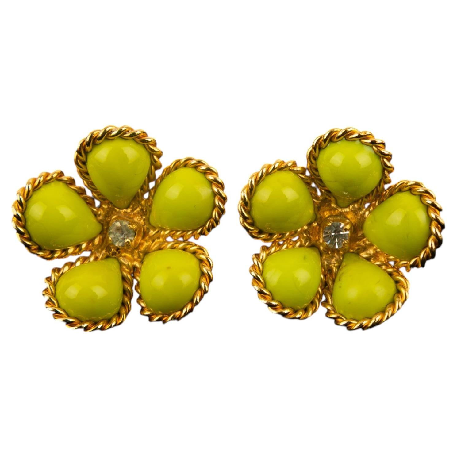 Augustine earrings by Thierry Gripoix circa 2020 For Sale