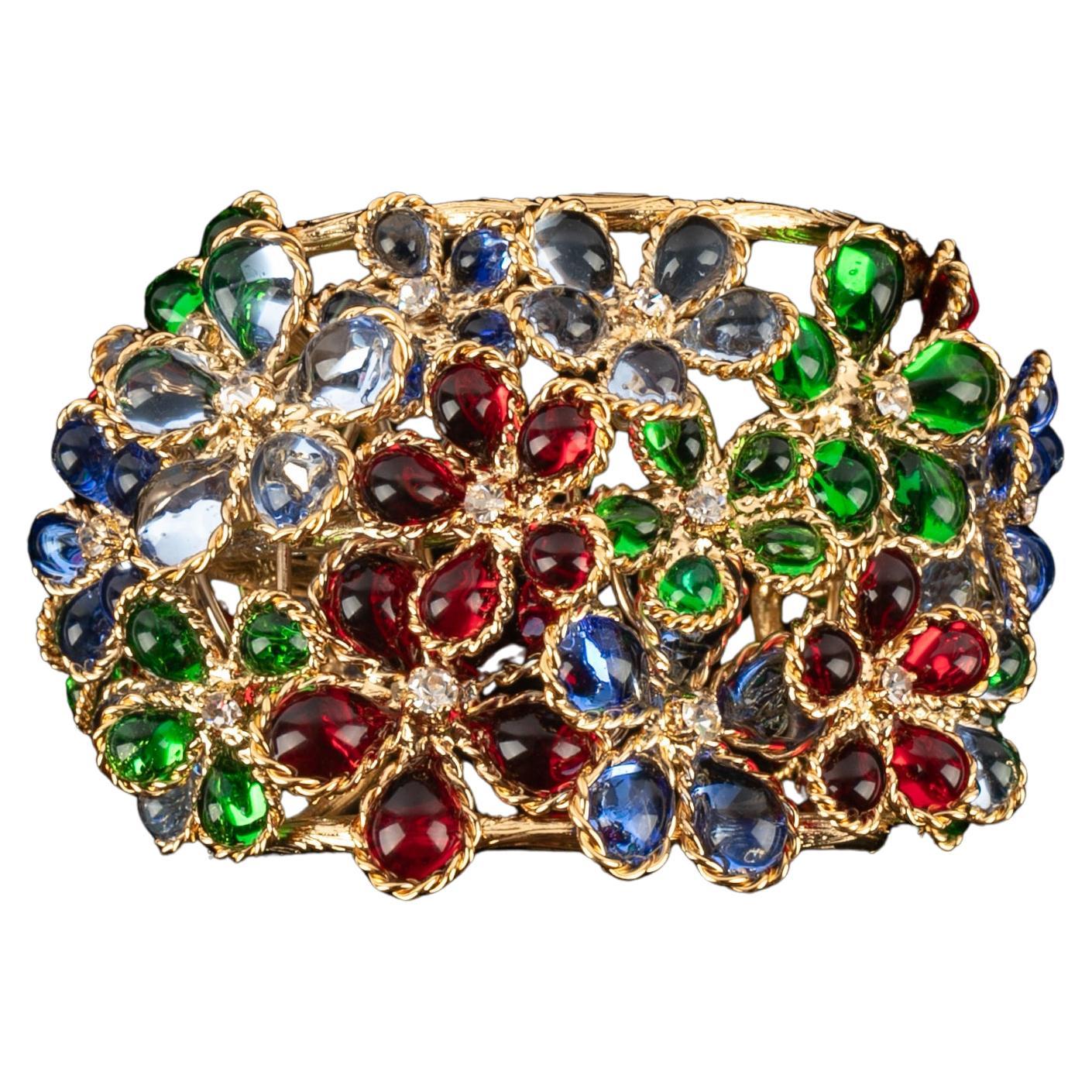 Augustine flower bracelet