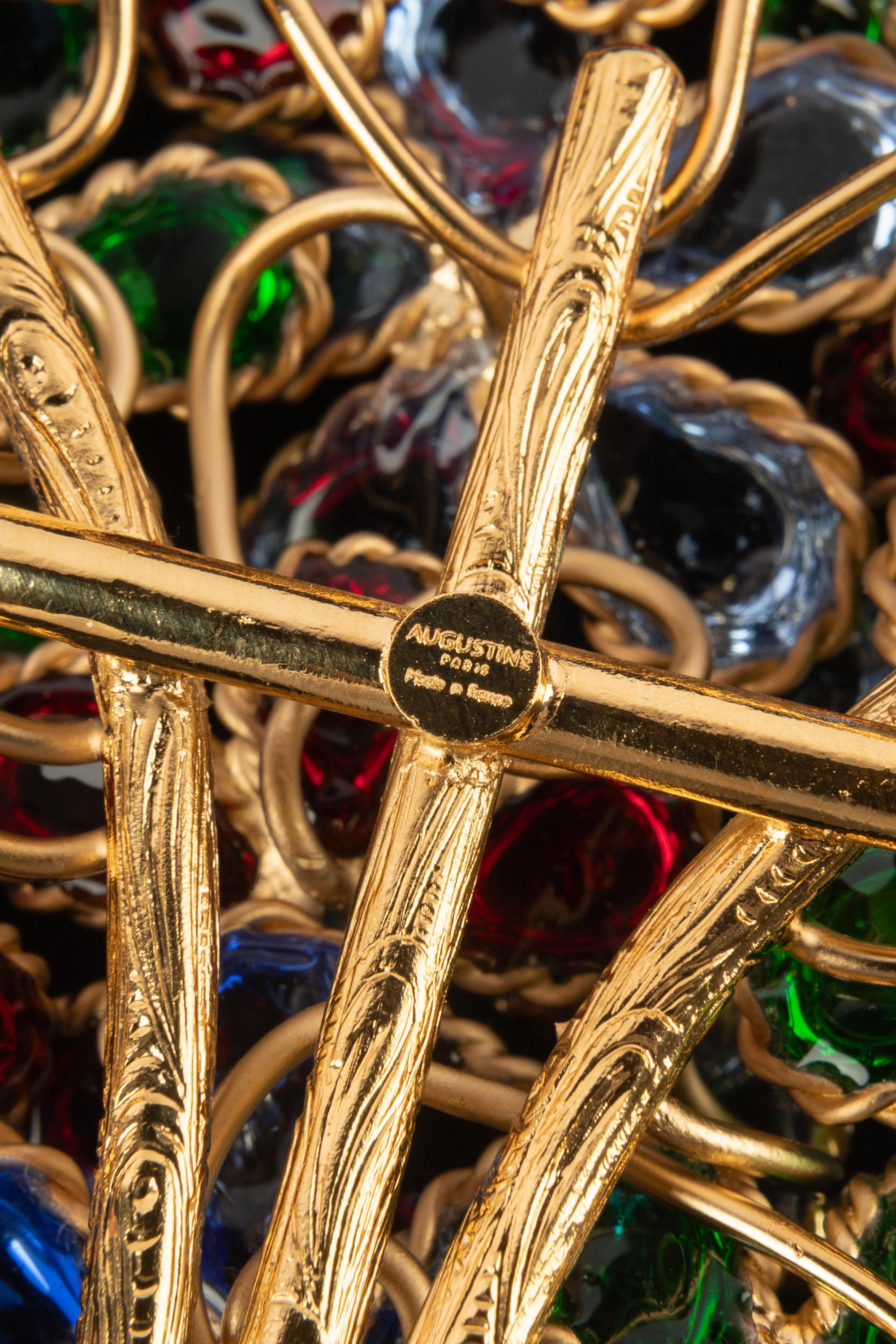 Augustine Flower Brooch - image 5