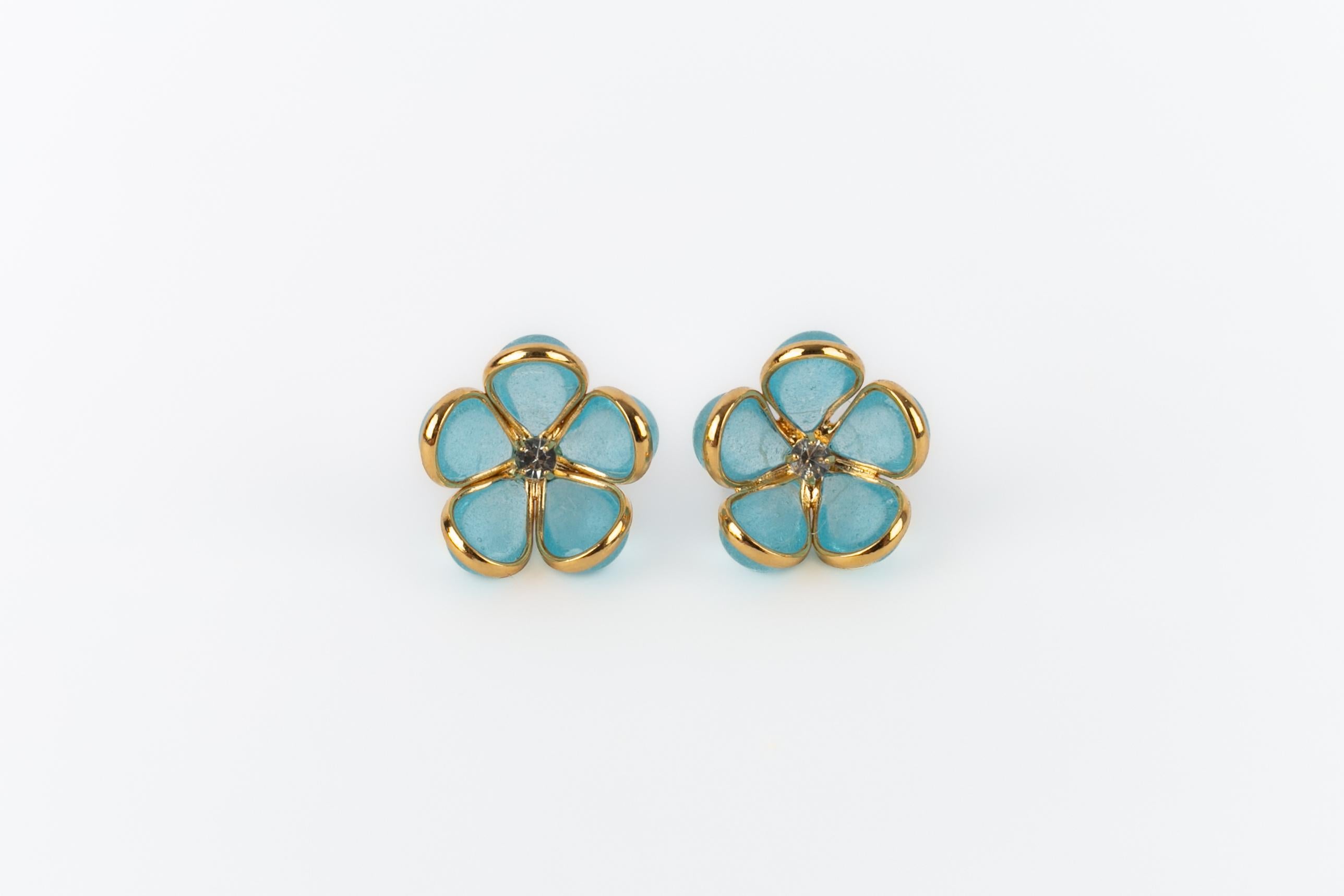 Pendientes flor de agosto en Excelente estado para la venta en SAINT-OUEN-SUR-SEINE, FR