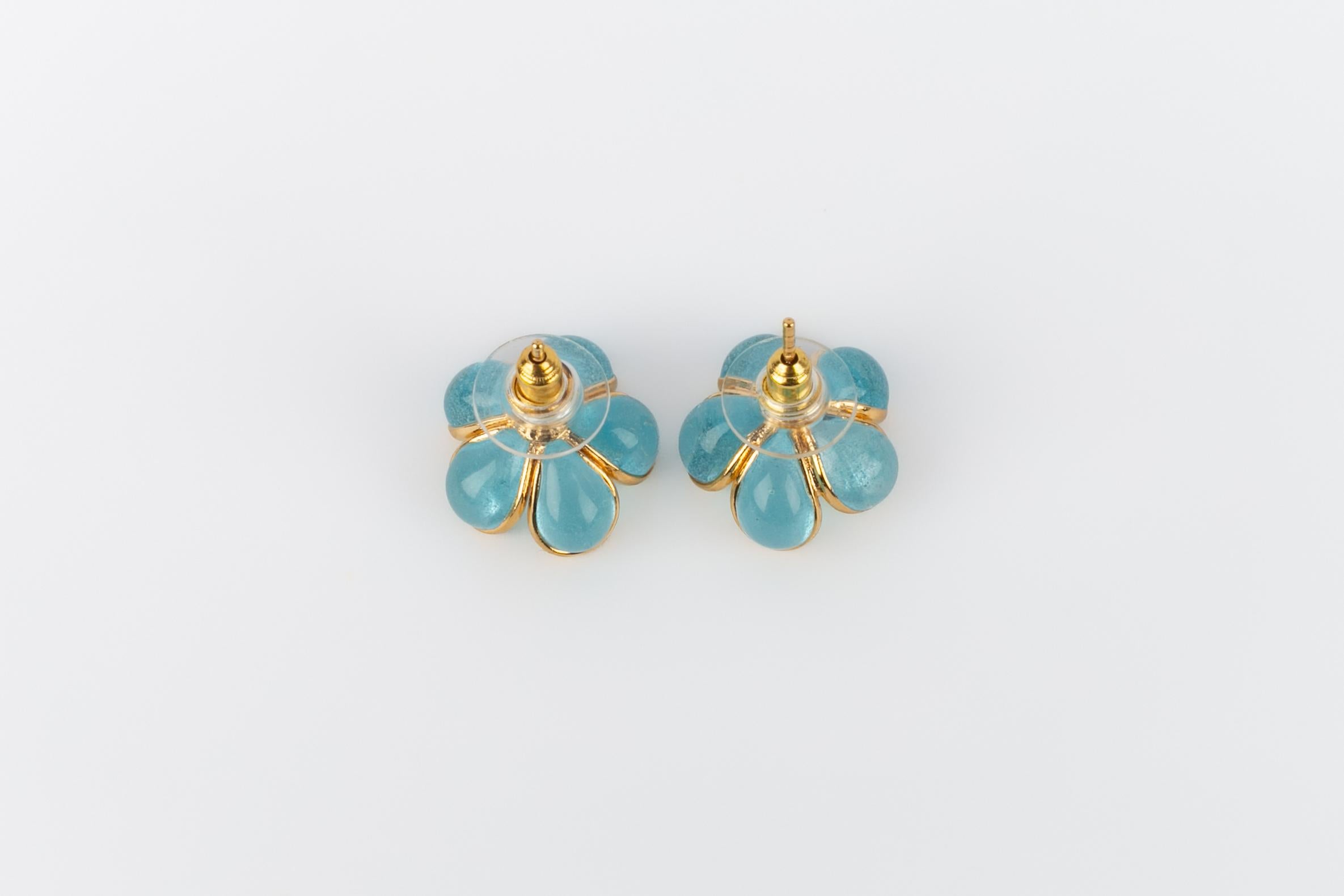 Femenino o masculino Pendientes flor de agosto en venta