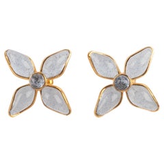 Orecchini a fiore Augustine