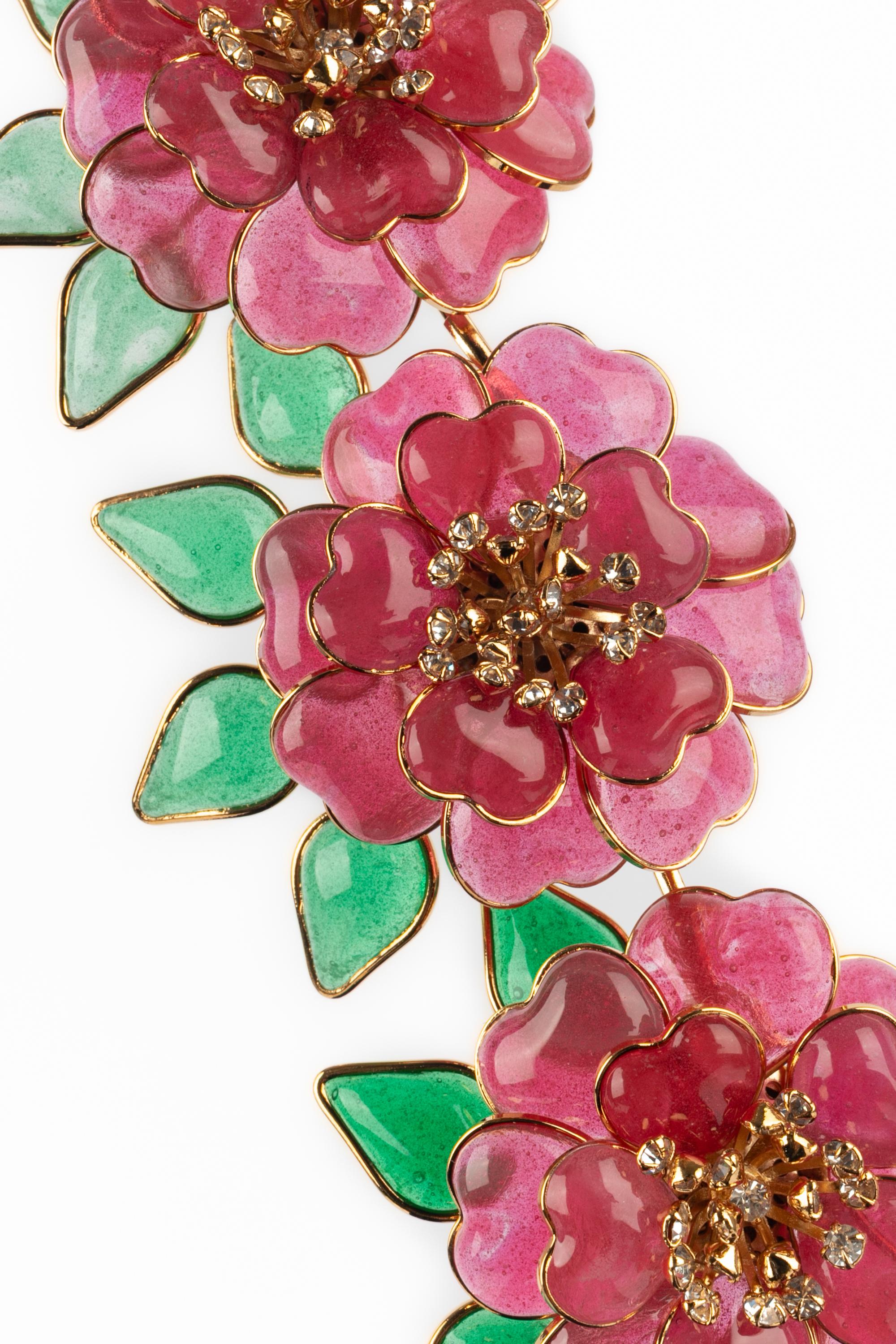 Donna Collana di fiori Augustine in vendita