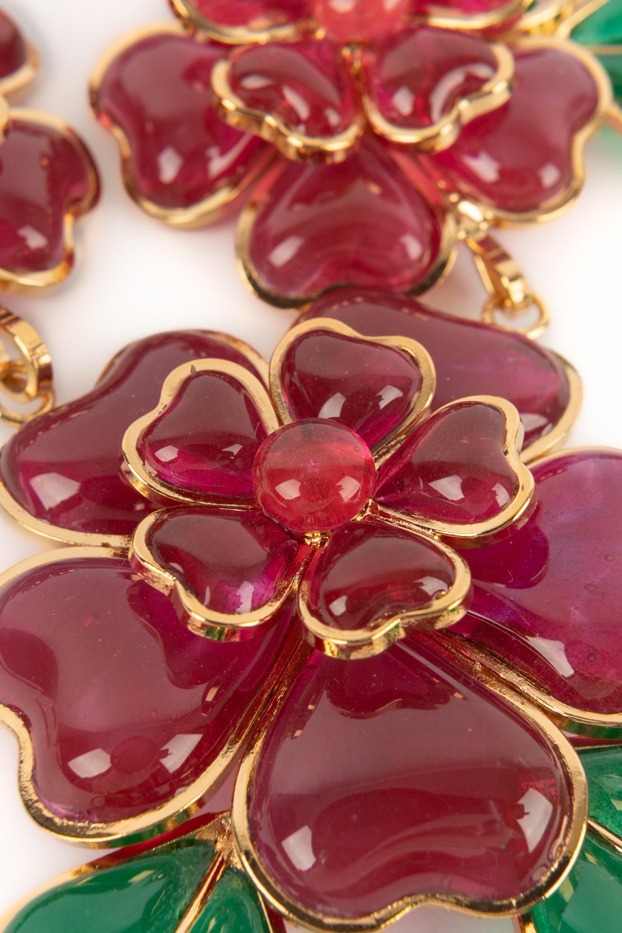 Collana di fiori Augustine in vendita 1
