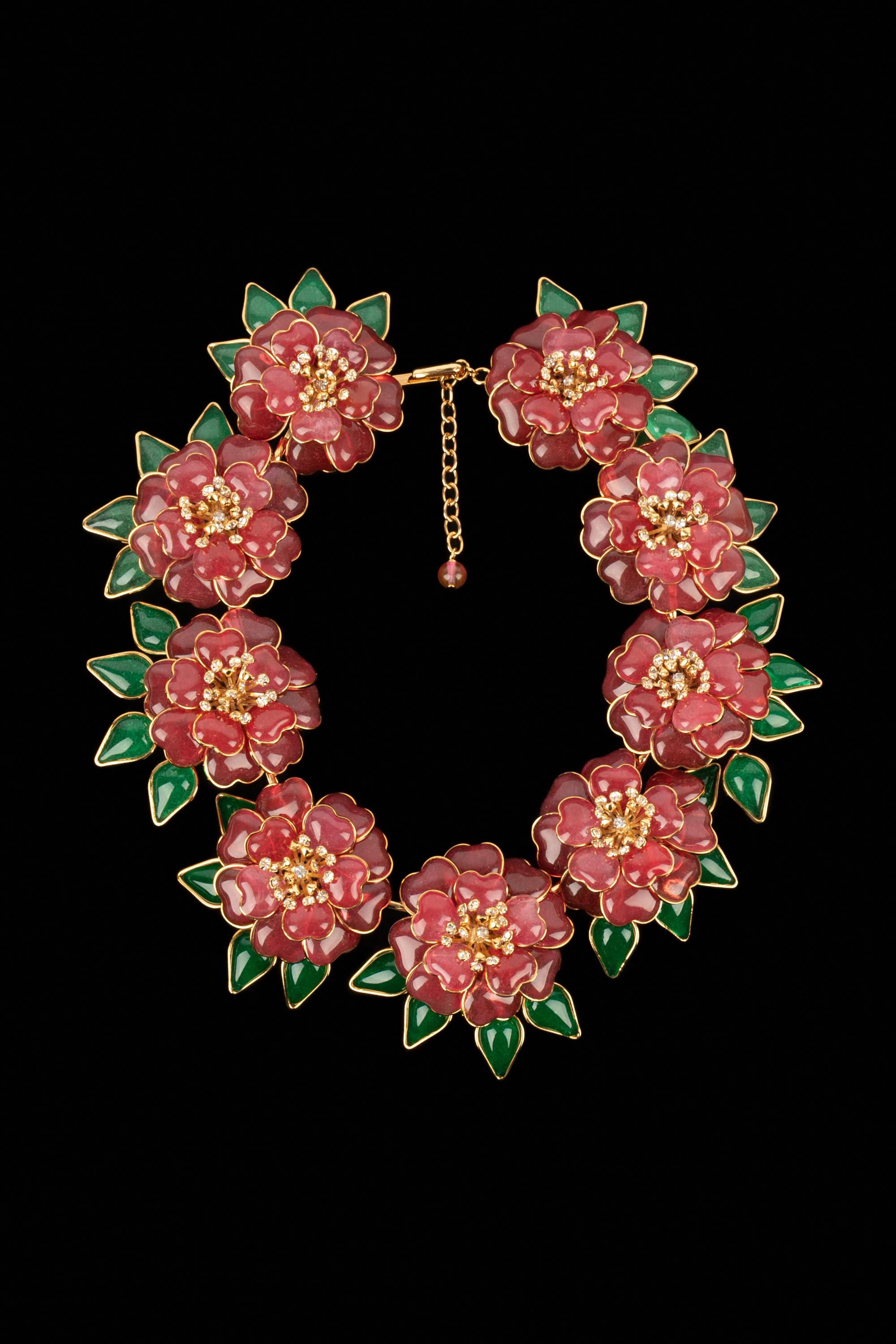 Collana di fiori Augustine in vendita 1