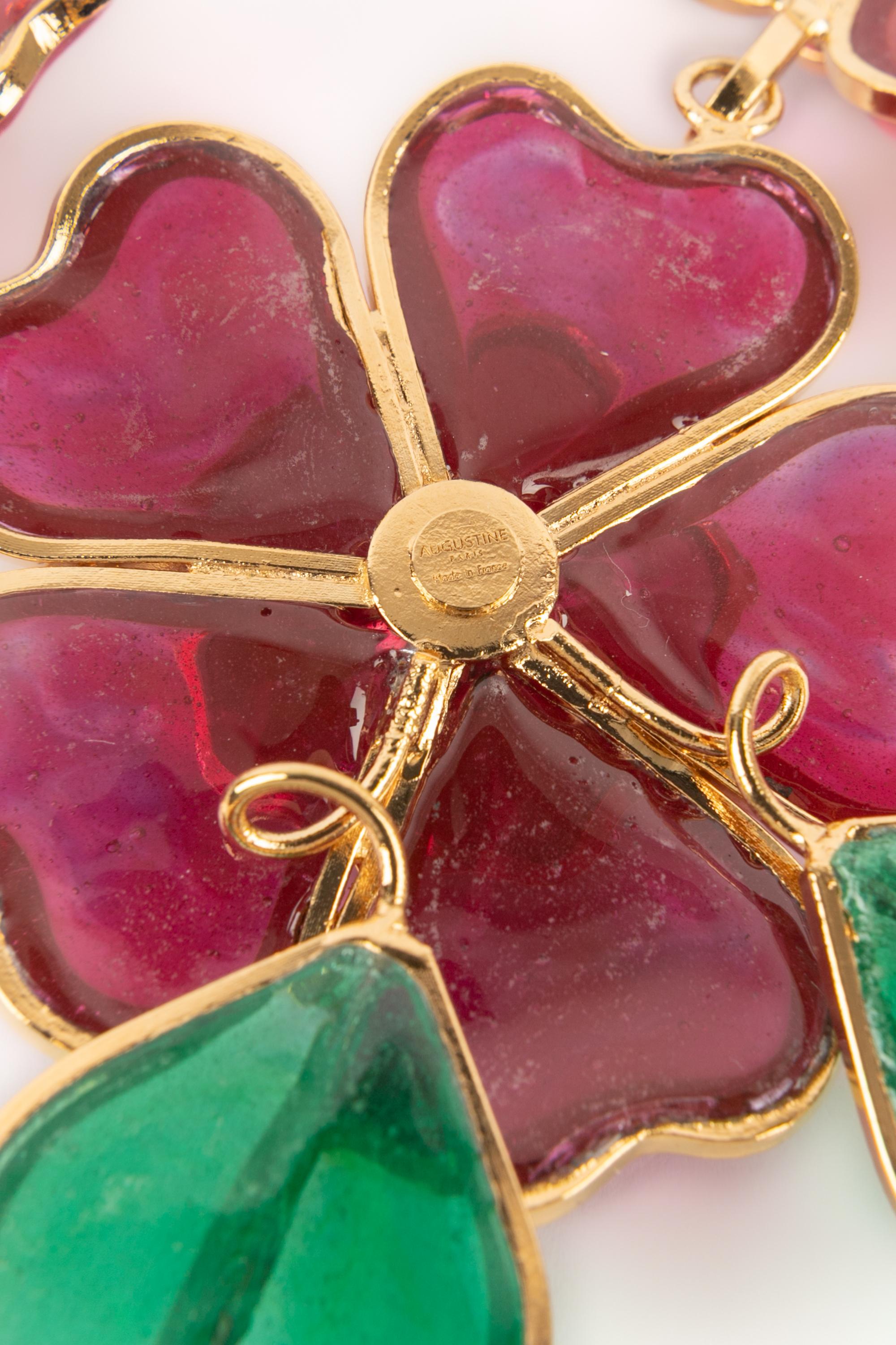 Collana di fiori Augustine in vendita 4