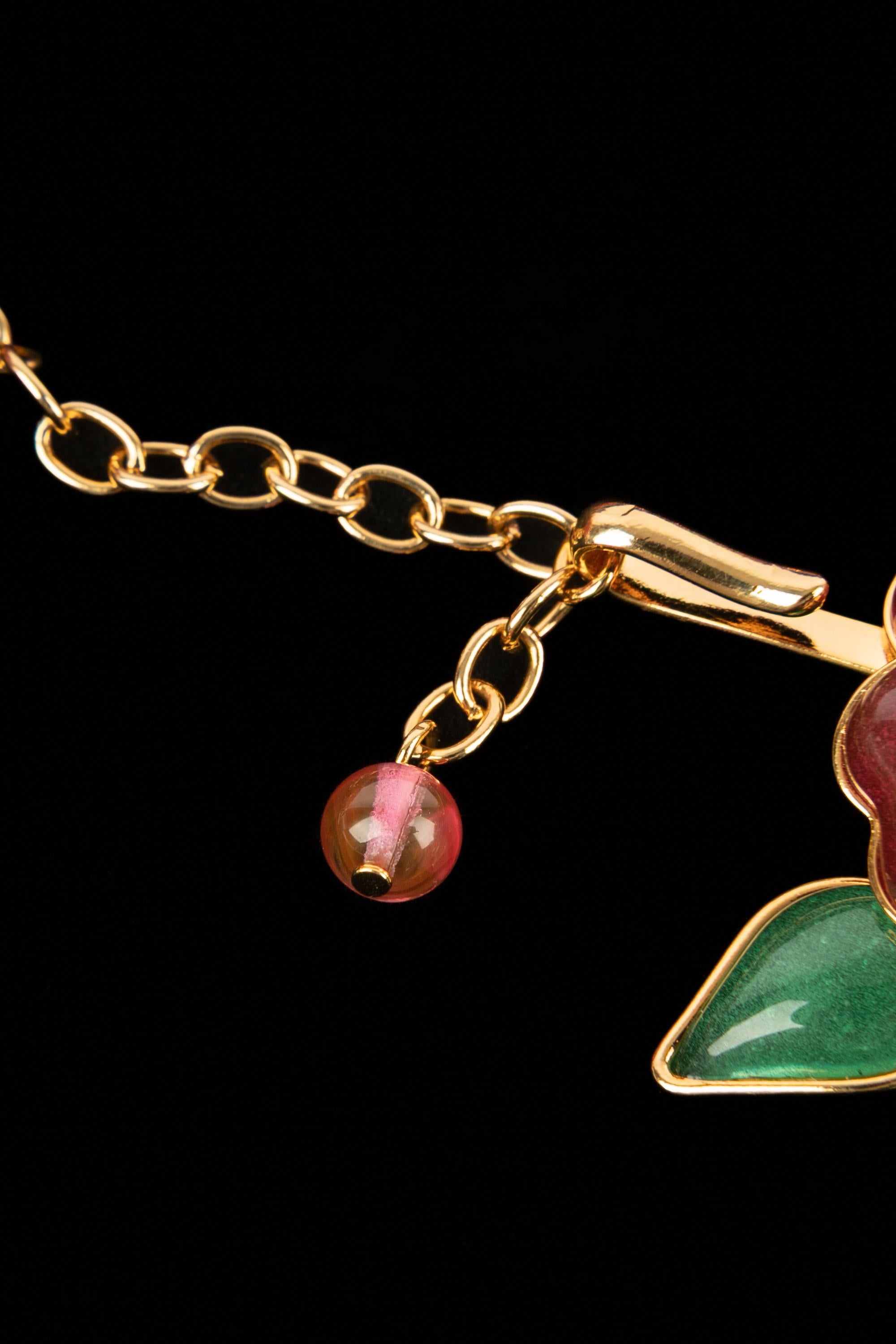 Collana di fiori Augustine in vendita 5