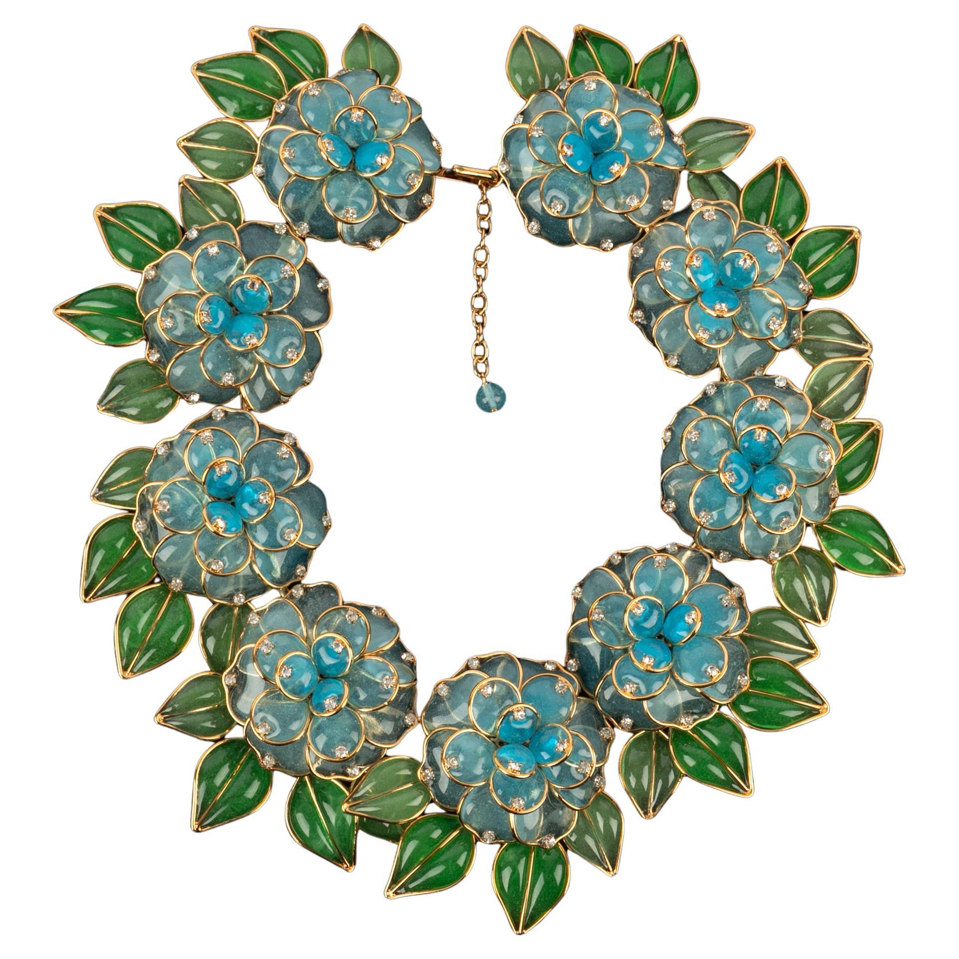 Collana di fiori Augustine