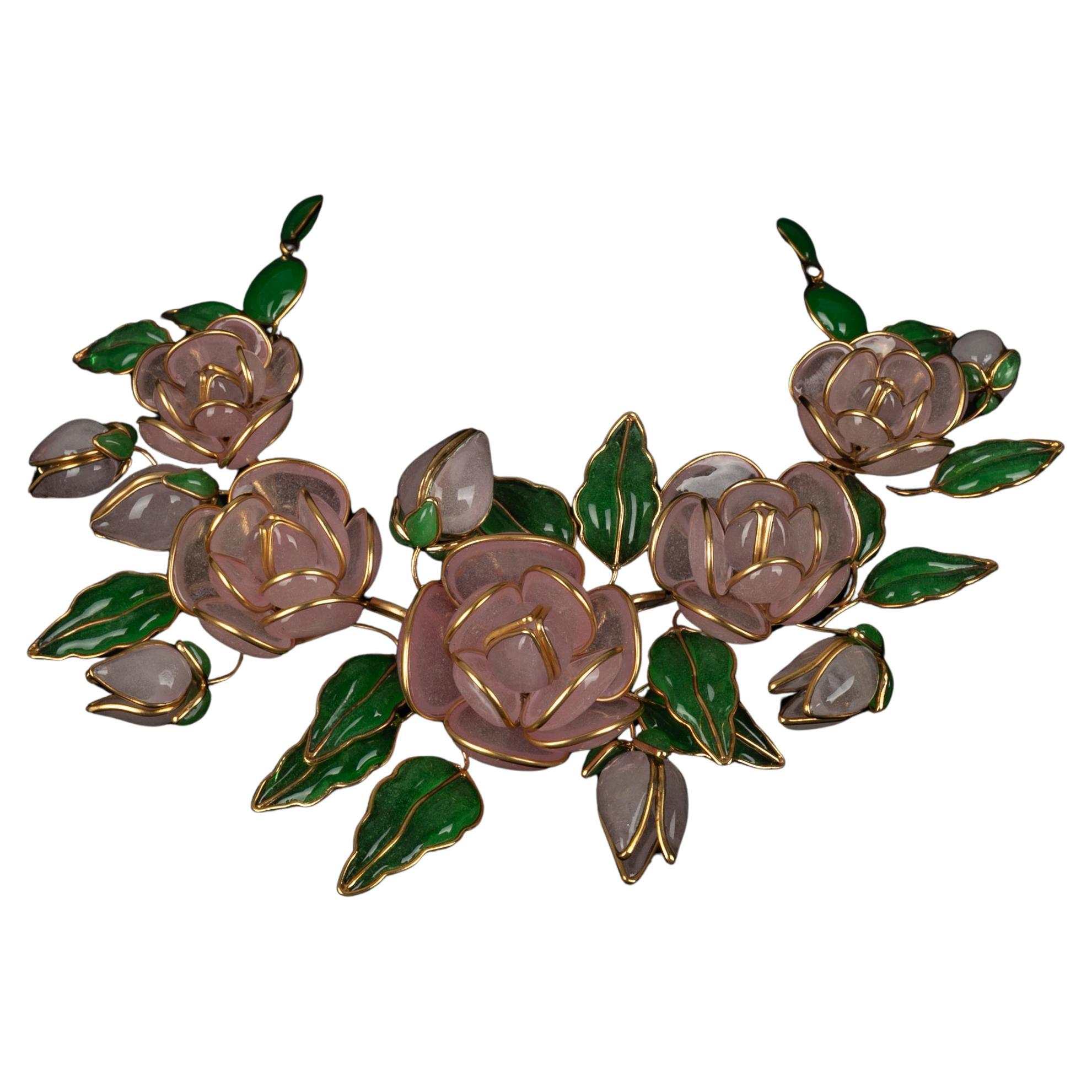 Collana di fiori Augustine