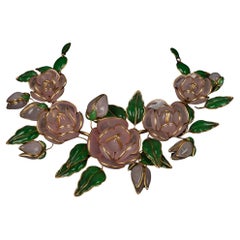 Augustine flower necklace