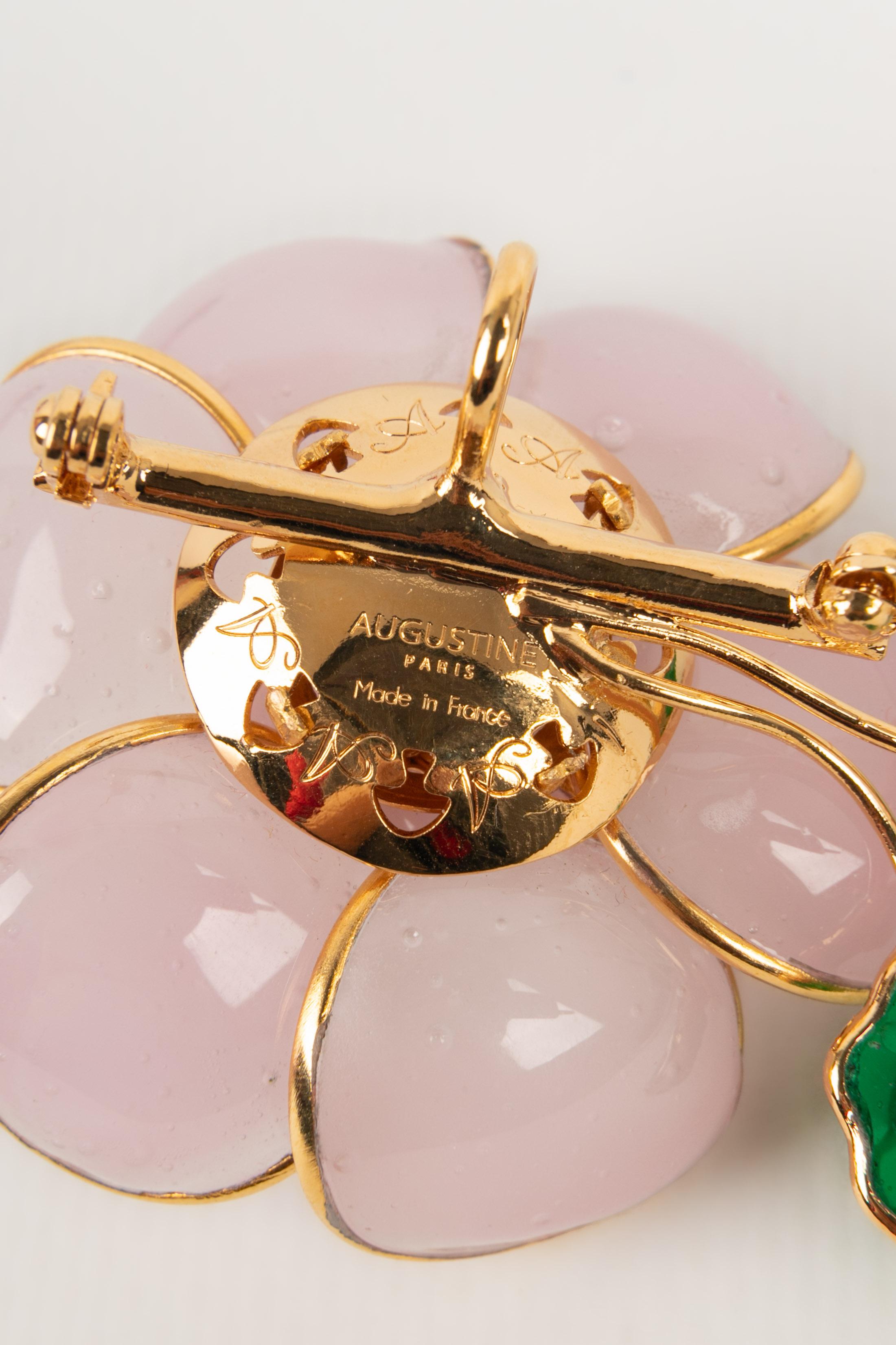 Augustine glass paste brooch / pendant For Sale 1