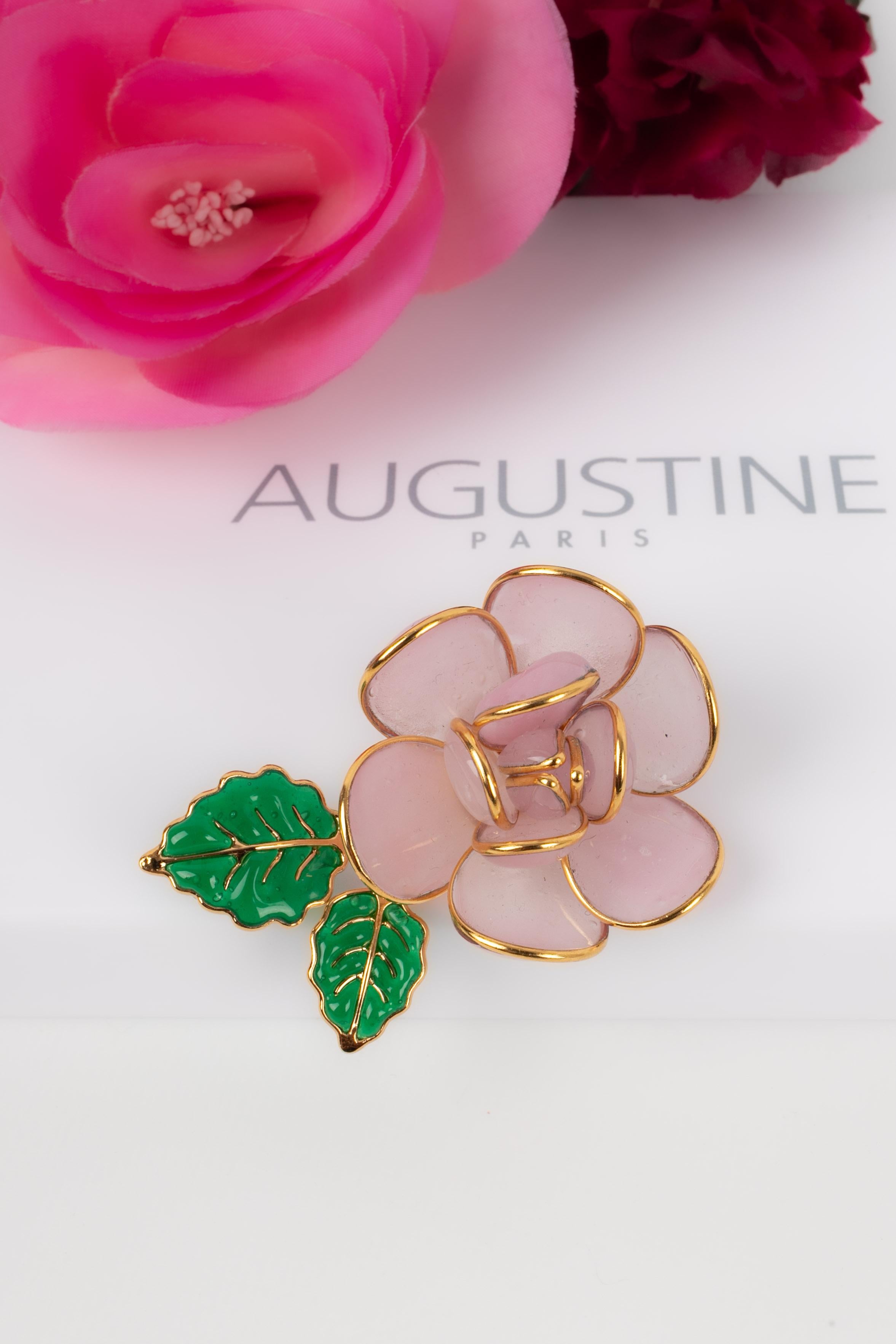 Augustine glass paste brooch / pendant For Sale 3