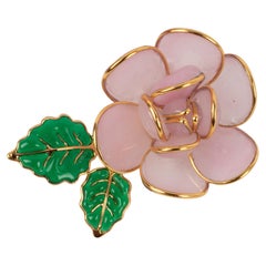Broche / colgante de pasta de vidrio Augustine