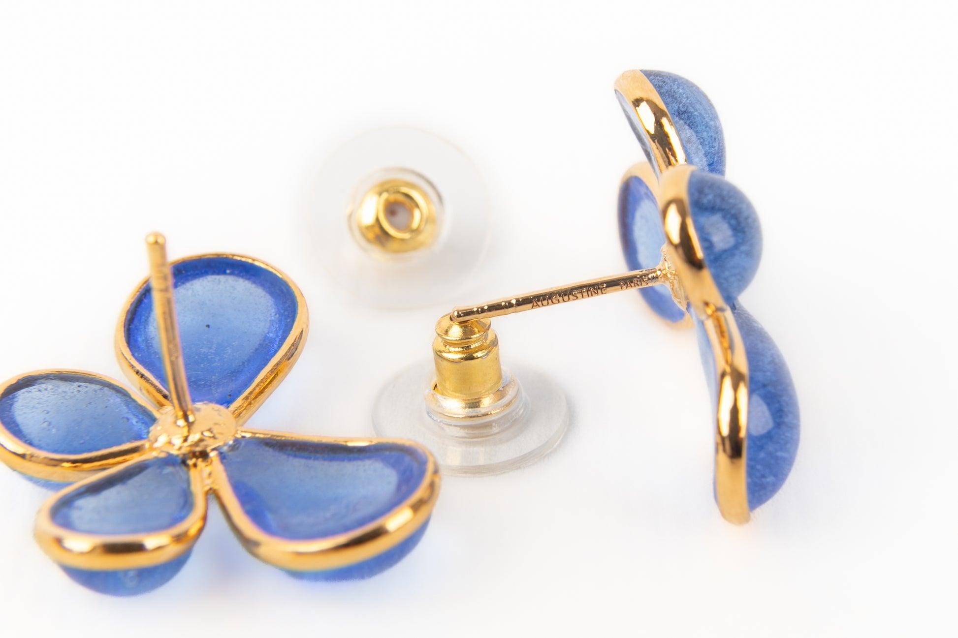 Women's Augustine Golden Metal Butterfly Earrings For Sale