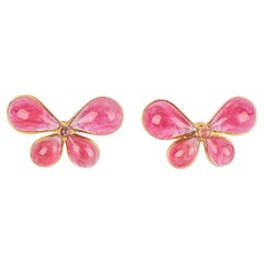Augustine Golden Metal Butterfly Earrings