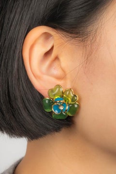 Augustine Golden Metal Earrings