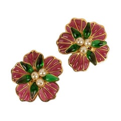Augustine Golden Metal Earrings