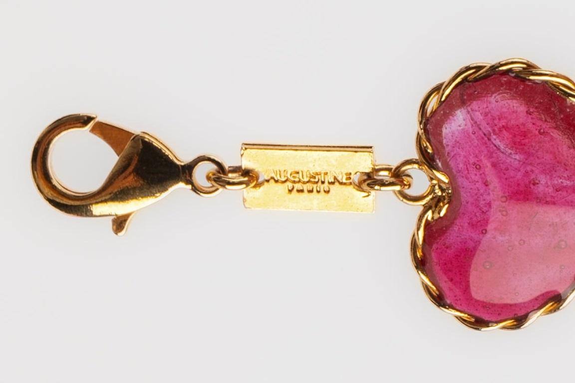 Collana Augustine 'Hears' Sautoir in metallo dorato in vendita 2