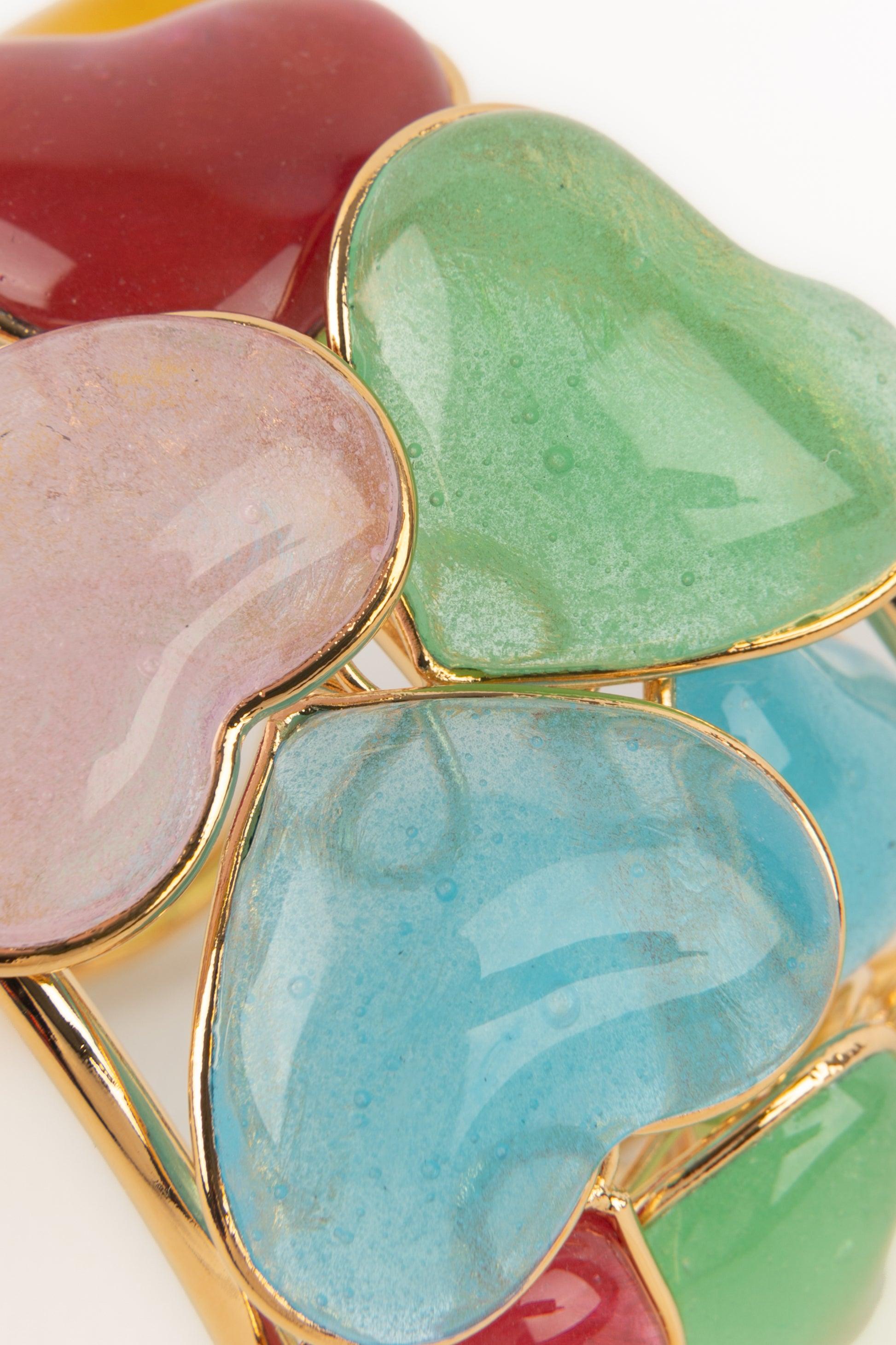 Bracelet manchette Augustine Hearts en vente 2