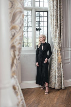 Augustine Jewels Peridot and Navy Enamel Cocktail Ring