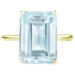 Augustine Jewels Bague cocktail aigue-marine