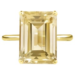 Augustine Jewels Yellow Gold Citrine Ring