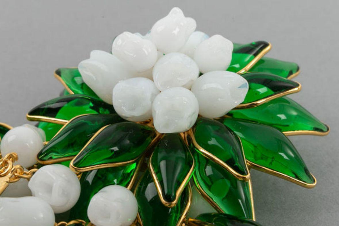 dior lily of the valley brooch