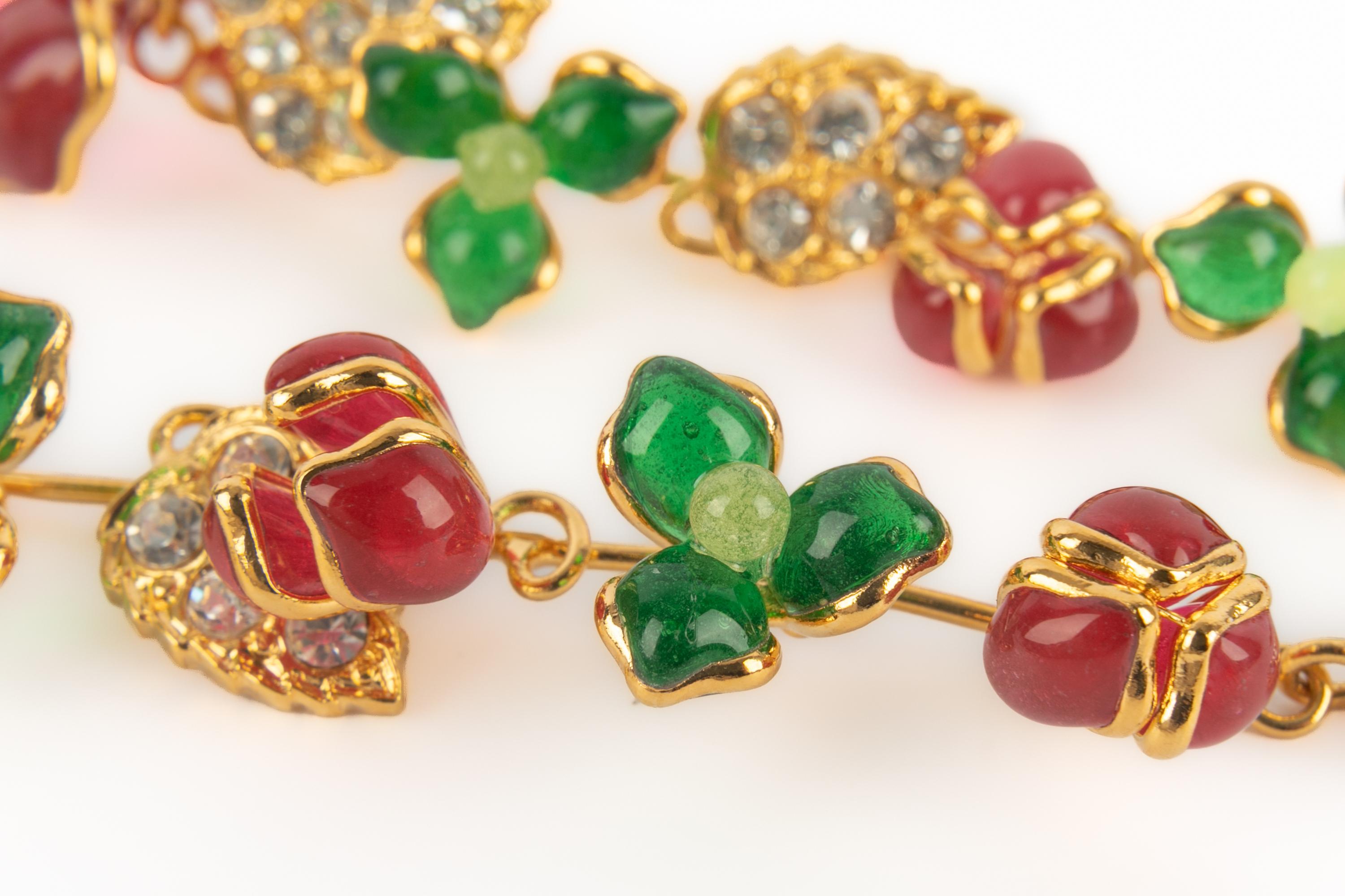 Orecchini rosa Augustine in vendita 2