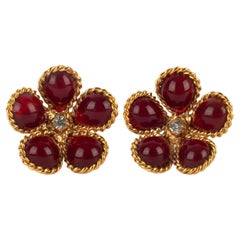 Orecchini rossi Augustine