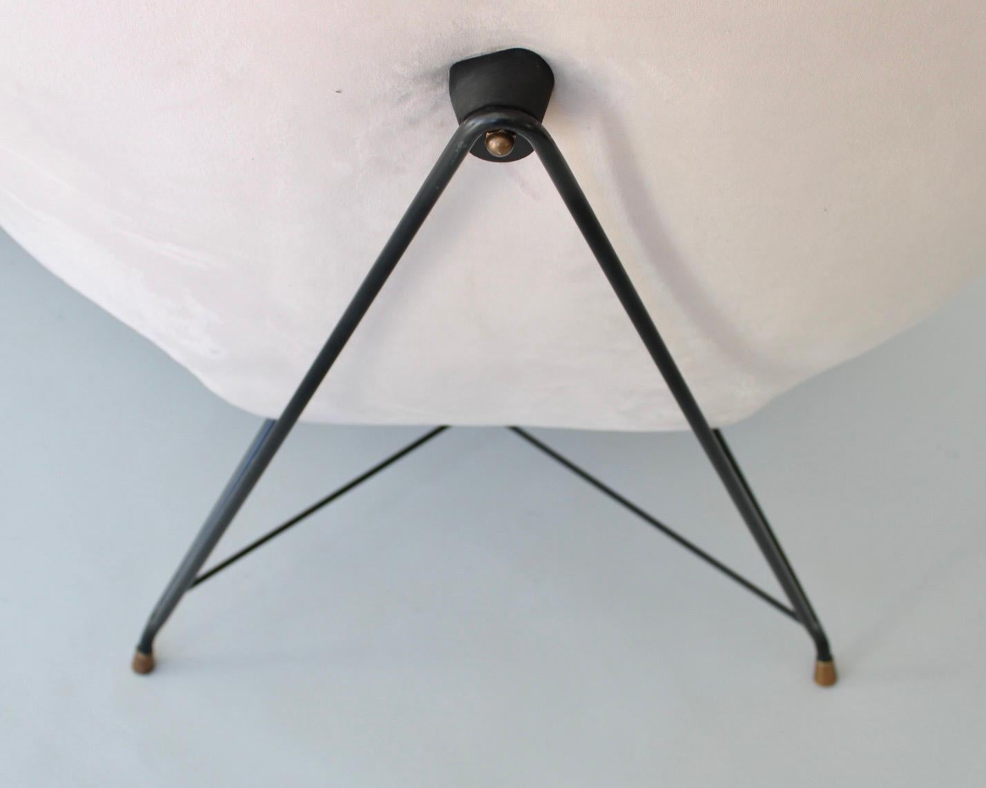 Augusto Bozzi for Saporiti Pair of Italian Lounge Chairs Model Kosmos For Sale 10